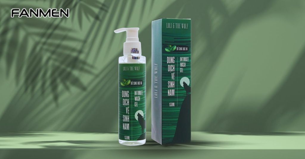 Dung dịch vệ sinh nam bạc hà Loli & The Wolf