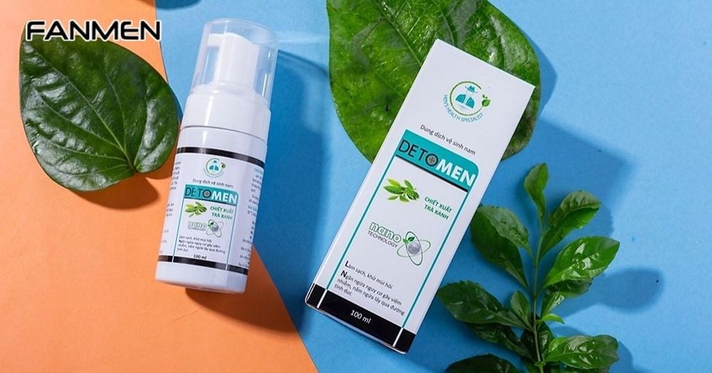 Dung dịch vệ sinh nam của Nhật Bản Detomen