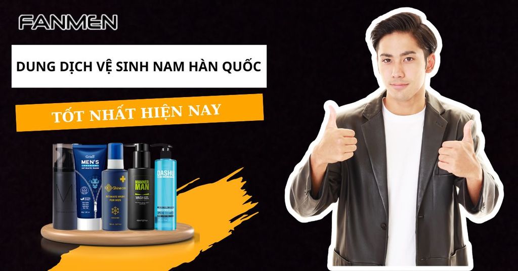 Dung dịch vệ sinh nam Hàn Quốc