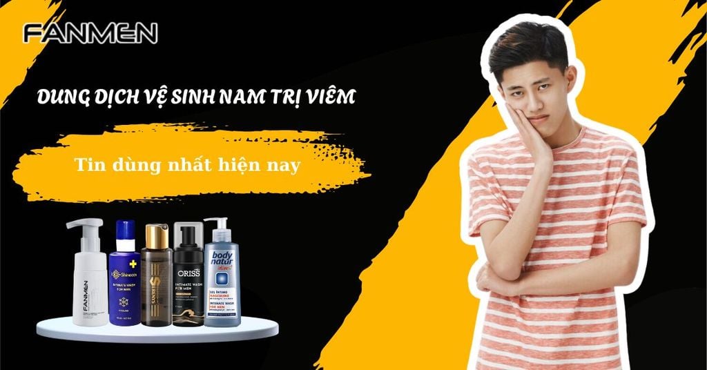 Dung dịch vệ sinh nam trị viêm