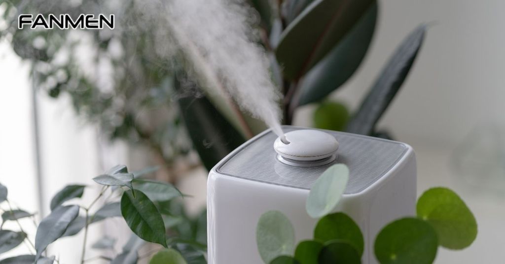 Dùng máy tạo độ ẩm