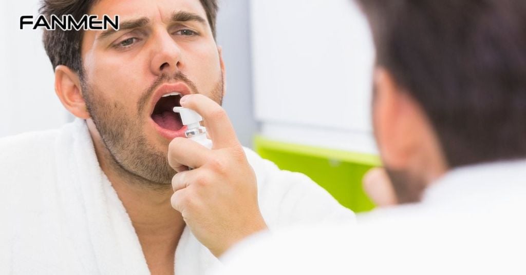 Sử dụng xịt thơm miệng