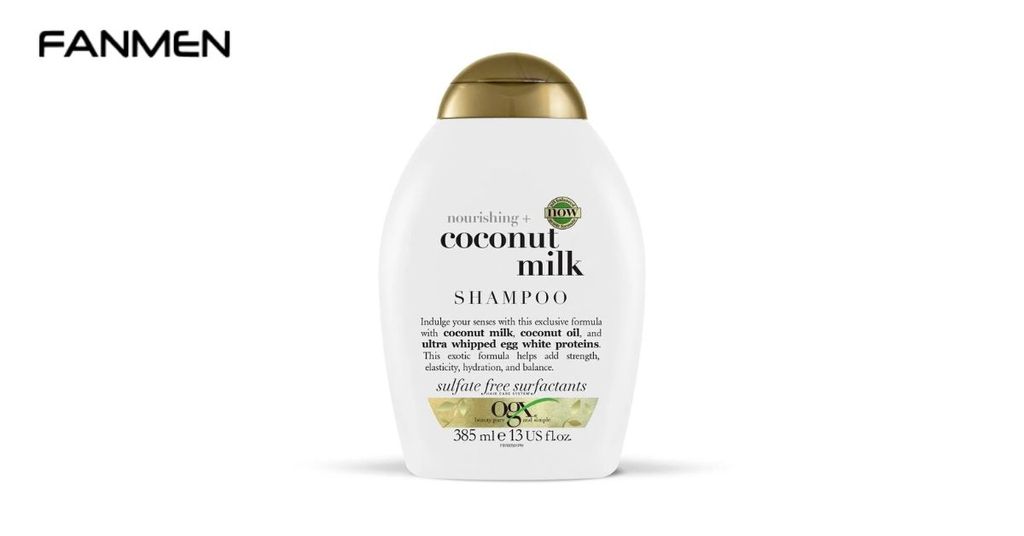 Dầu gội không chứa sulfate cho nam OGX Nourishing Coconut Milk