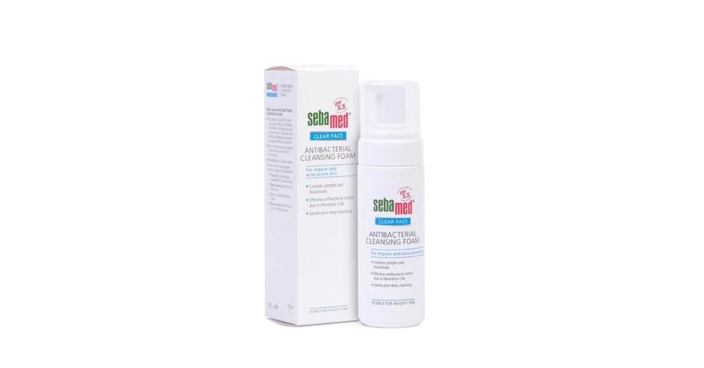Sữa rửa mặt Sebamed pH 5.5 Clear Face Antibacterial Cleansing Foam