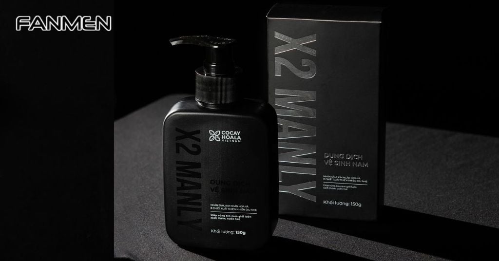 Gel vệ sinh nam X2 Manly Cocayhoala