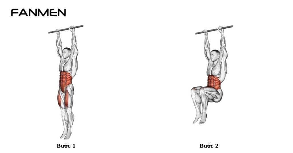 Bài tập Hanging Leg Circles
