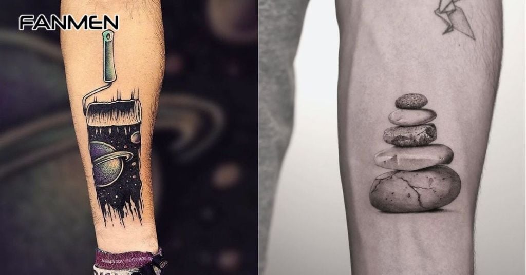 Mẫu hình xăm 3D nhỏ đẹp cho nam 33