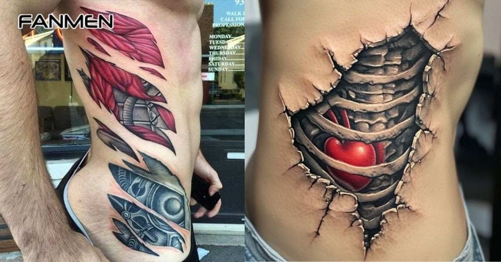 Hình xăm 3D nghệ thuật