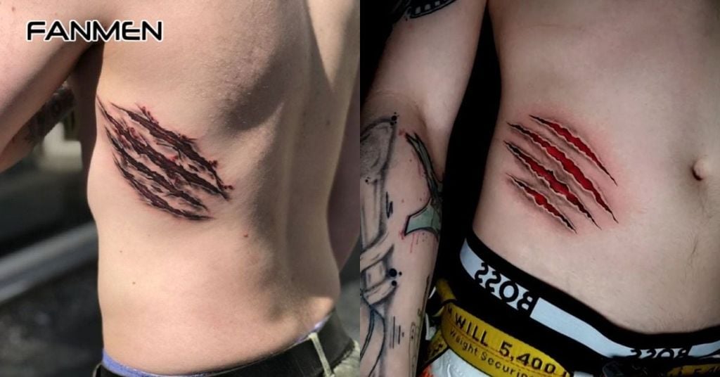 Hình xăm 3D nghệ thuật