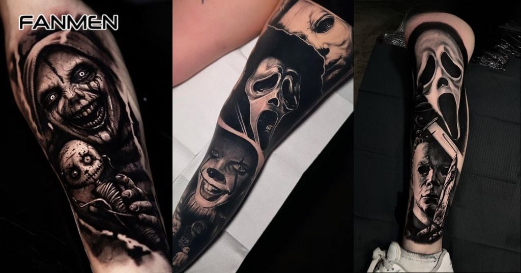 Hình xăm 3D kinh dị, rùng rợn
