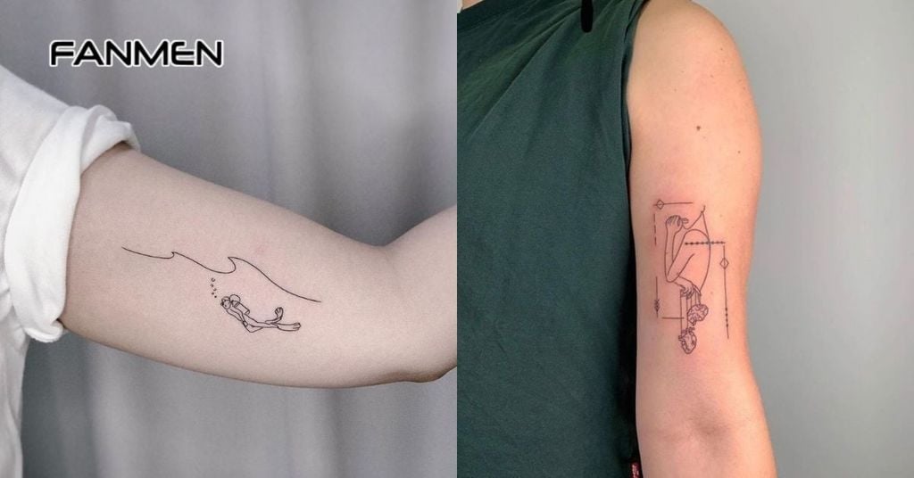 Tại sao nam giới lại thích xăm hình ở bắp tay