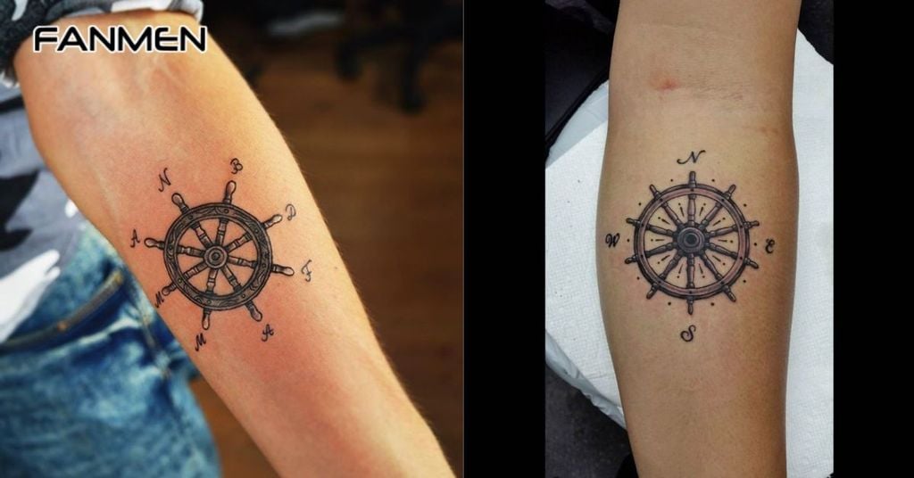 Hình xăm biểu tượng định hướng 4