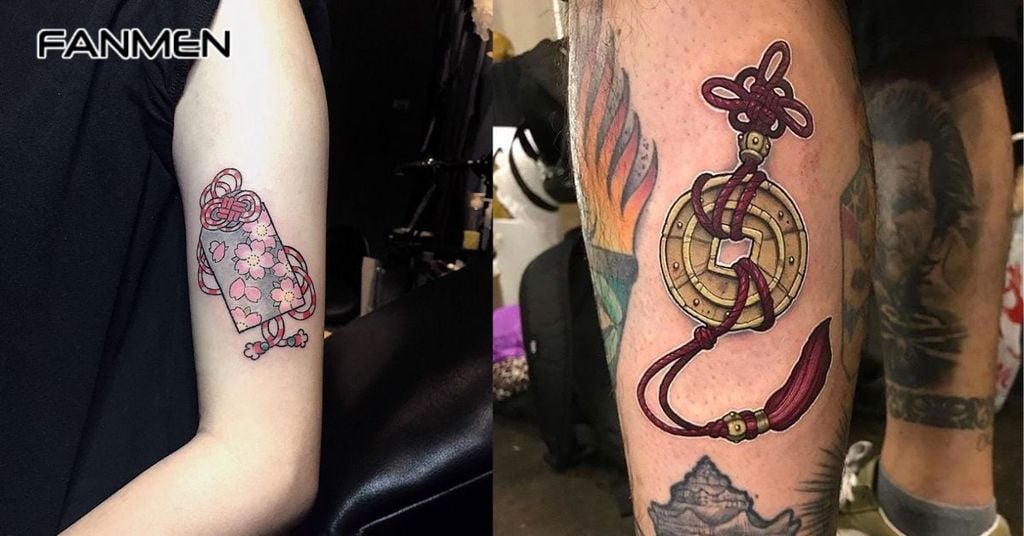 Hình xăm biểu tượng may mắn 3