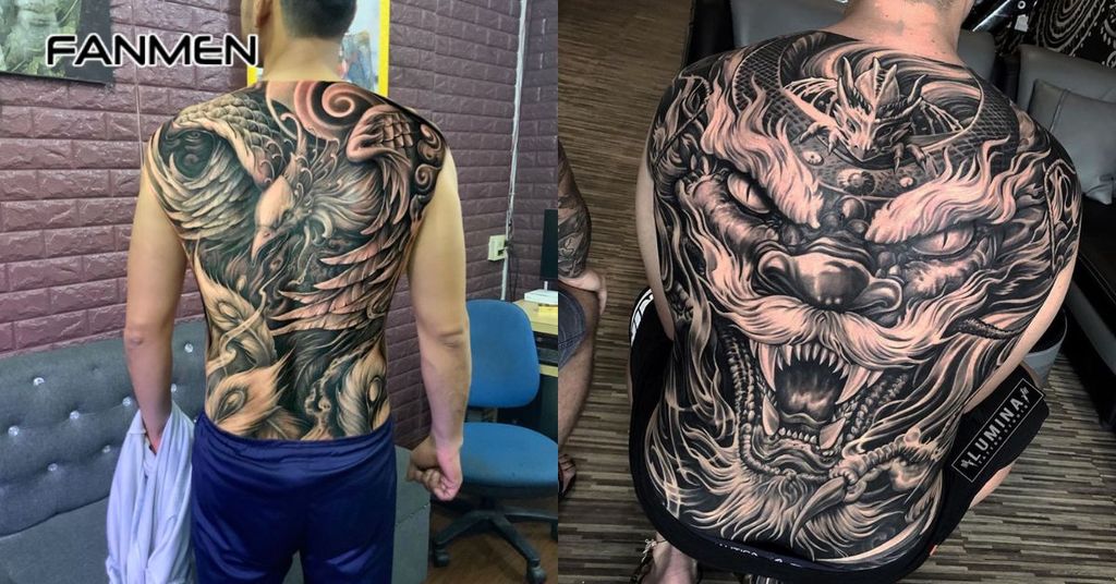 Hình xăm bít lưng đẹp cho nam 3