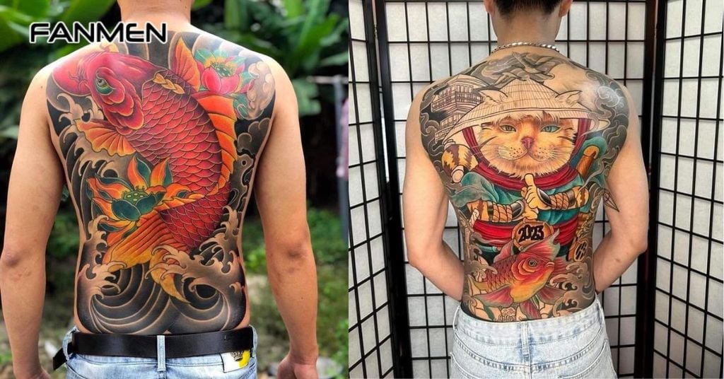 Hình xăm bít lưng đẹp cho nam 4