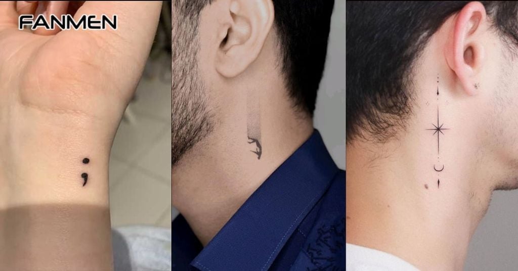 Hình xăm buồn tối giản 2