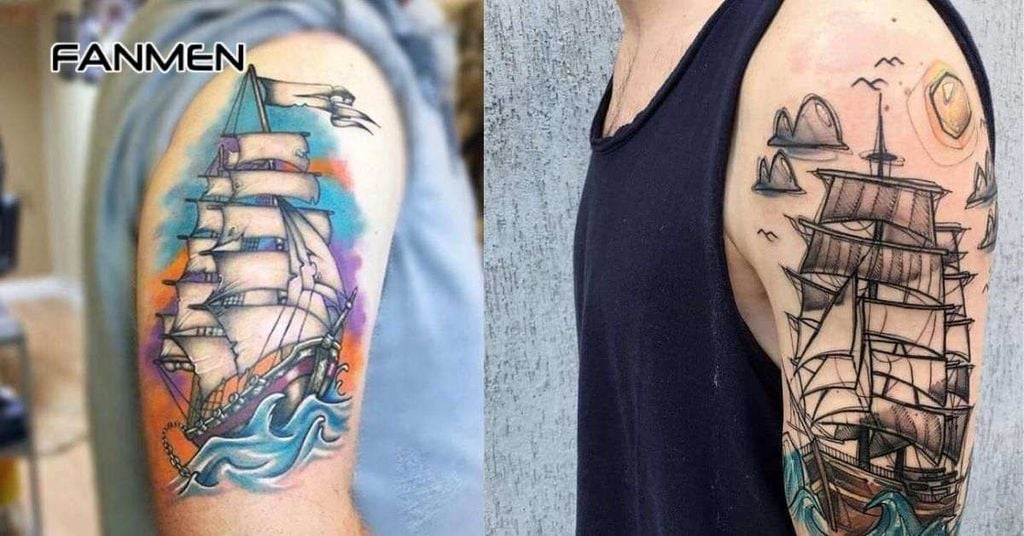 Hình xăm cánh buồm