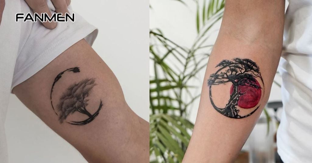 Hình xăm cây cối và hoa lá