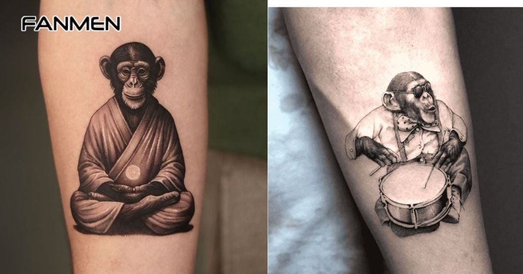 Hình xăm may mắn cho nam mệnh Kim