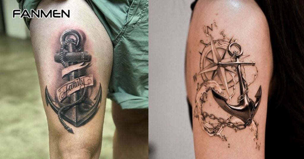 Hình xăm may mắn cho nam mệnh Kim