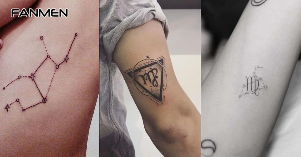 Hình Xăm Chòm Sao Xử Nữ 1