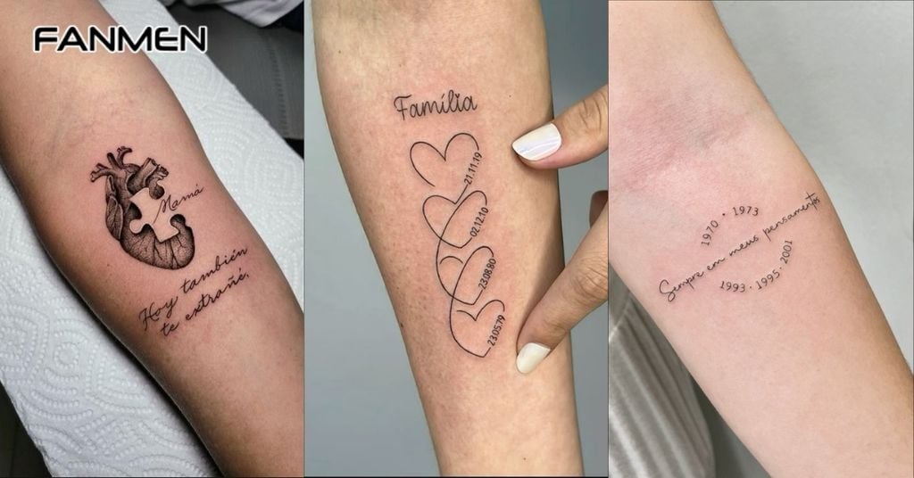 Hình xăm chữ đơn giản và ý nghĩa 2