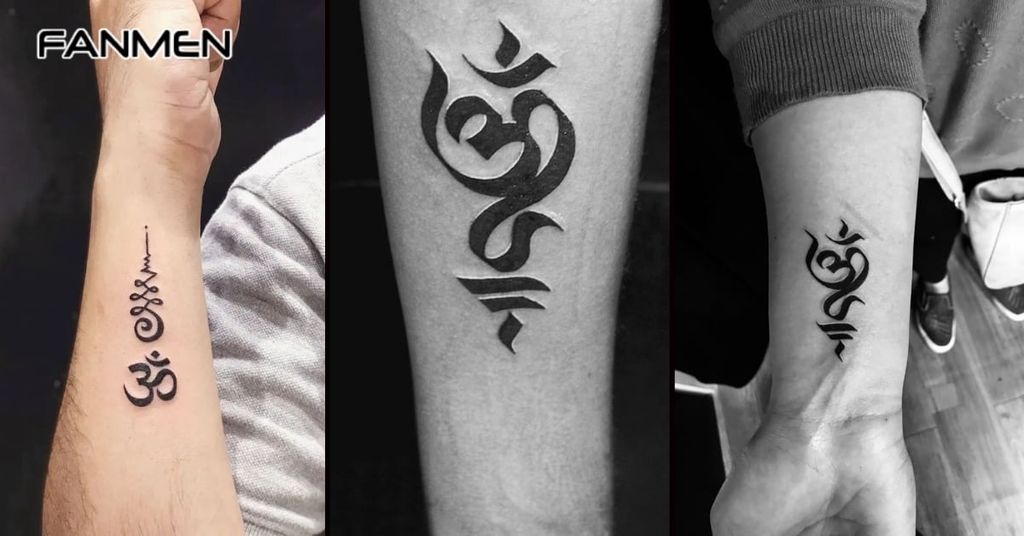 Hình xăm chữ Om