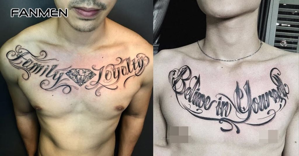 Hình Xăm Chữ Và Slogan