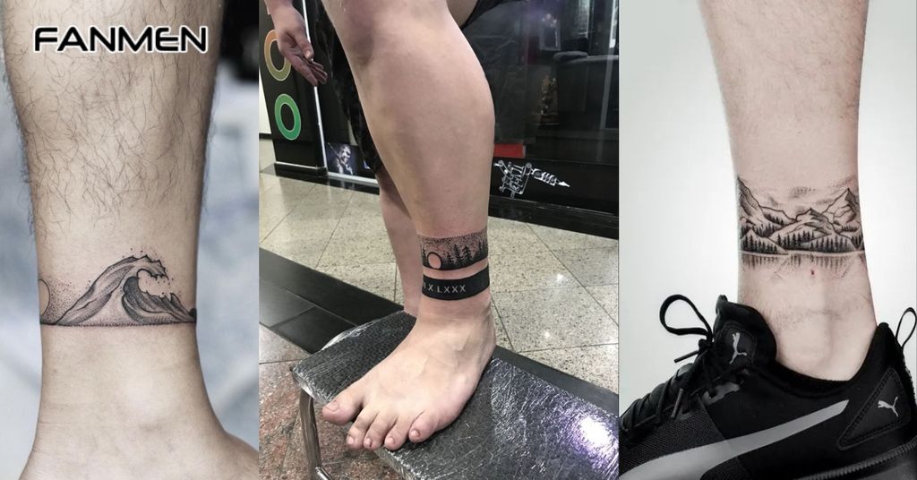 Hình Xăm Cổ Chân Nam Thiên Nhiên 1