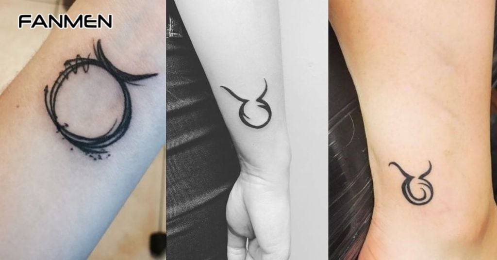 Hình Xăm Cung Kim Ngưu Đơn Giản 1