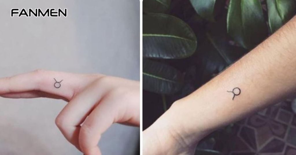 Hình Xăm Cung Kim Ngưu Đơn Giản 2