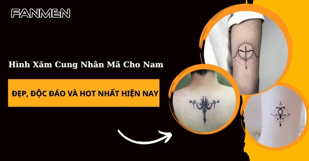 Hình xăm cung Nhân Mã cho nam