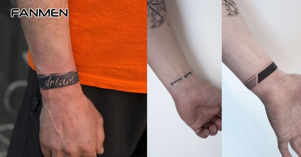 Hình xăm tay đẹp cho nam phong cách đơn giản