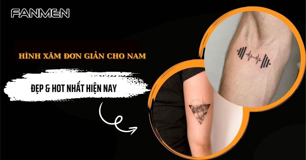 Hình xăm đơn giản cho nam