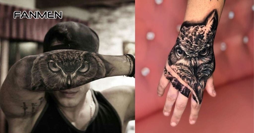 Hình xăm nghệ thuật đẹp cho nam về động vật