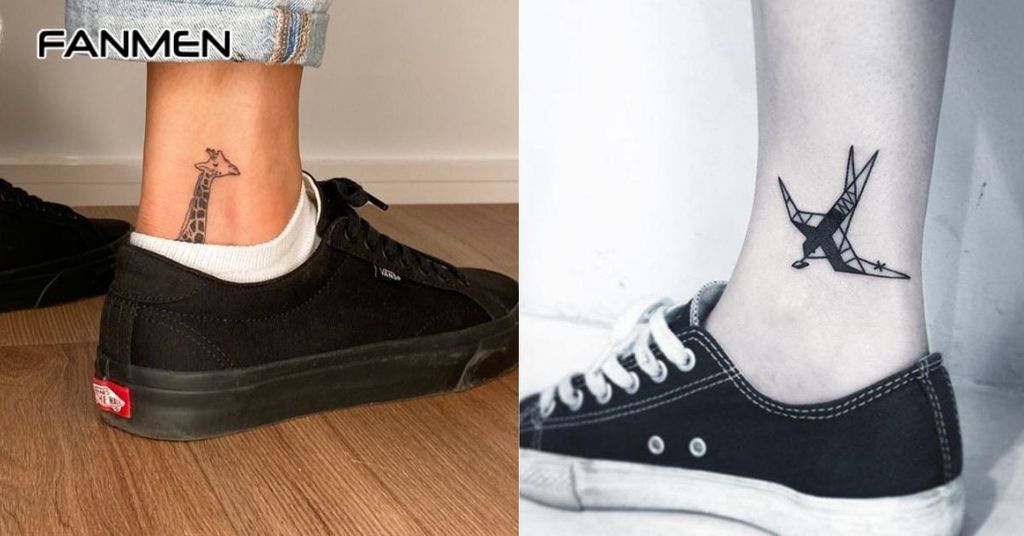 Hình xăm động vật ở chân 5