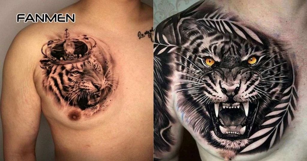 Hình xăm nghệ thuật đẹp cho nam về động vật