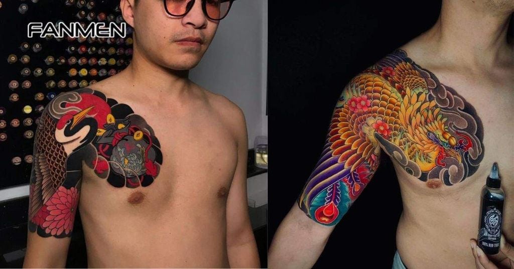 Hình xăm nghệ thuật đẹp cho nam về động vật