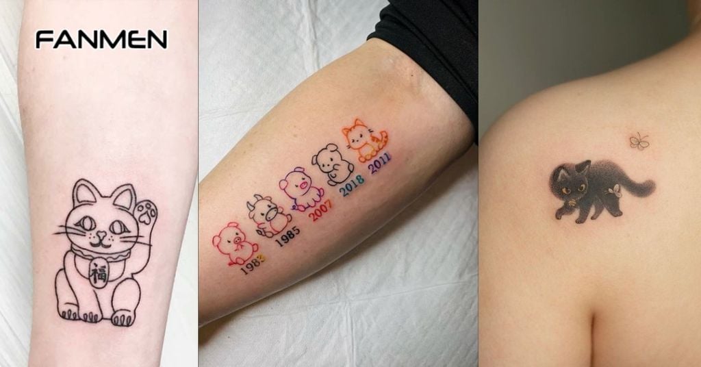 Hình Xăm Động Vật Mini 5