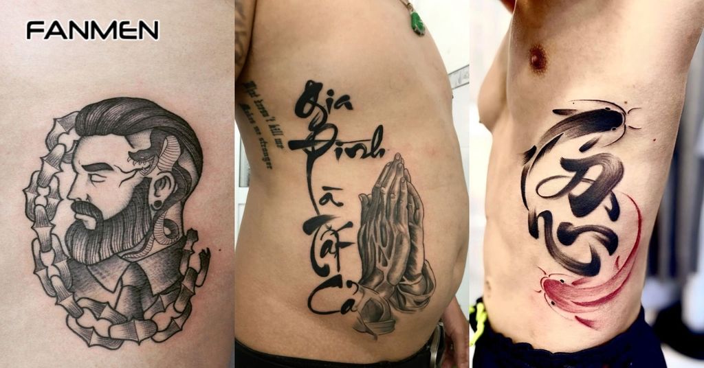 Hình xăm eo nam ý nghĩa và biểu tượng