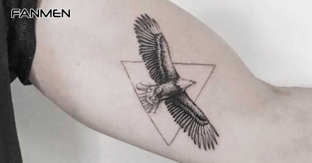 Các hình xăm hình đại bàng đẹp cho nam 3