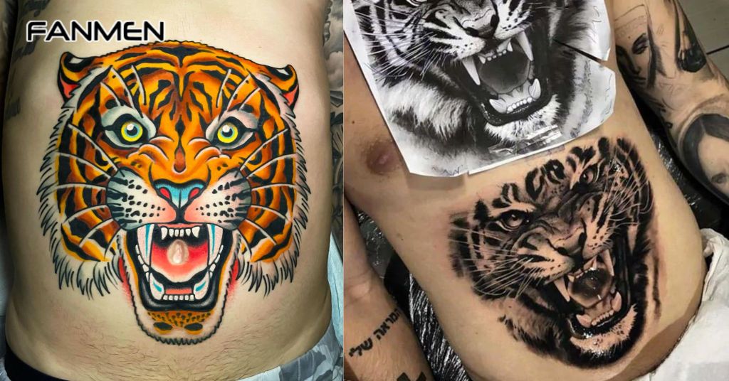 Hình xăm hổ đẹp