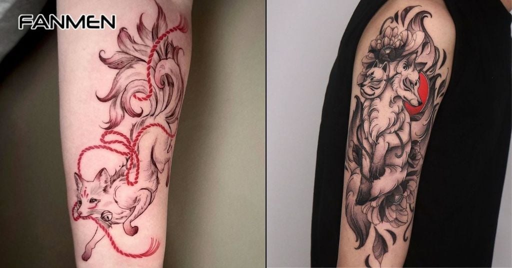 Hình xăm hồ ly truyền thống&nbsp;Á Đông 4