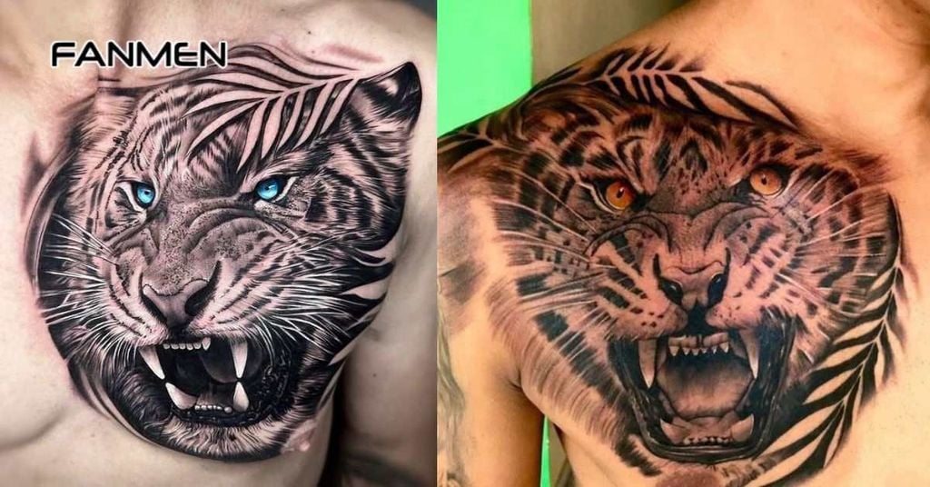 Hình xăm ở nửa ngực