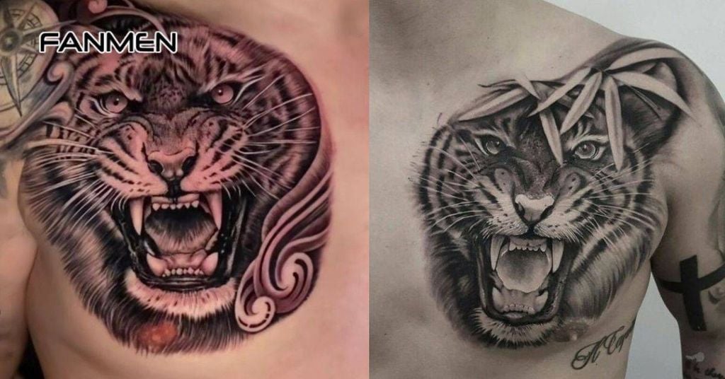 Hình xăm ở nửa ngực