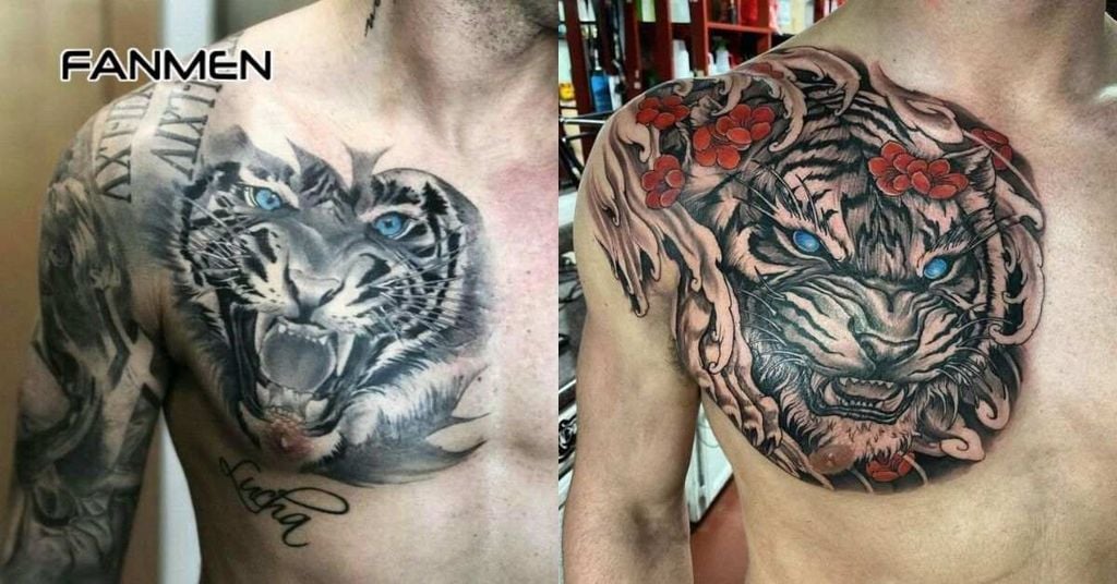 Hình xăm ở nửa ngực