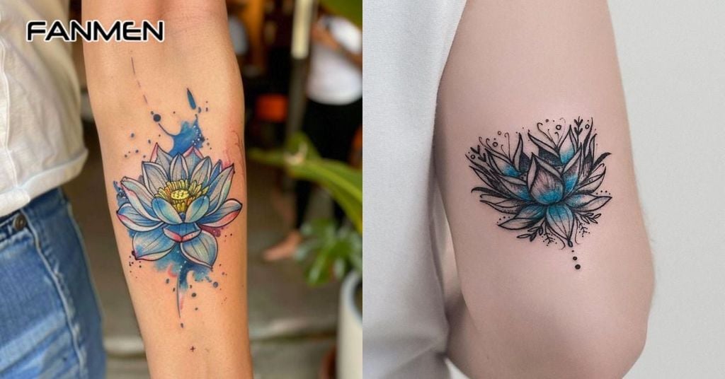 Hình xăm hoa mini 6