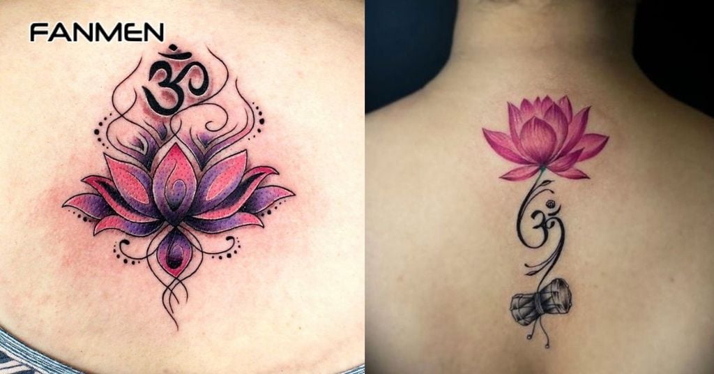 Hình hoa sen chữa phạn 5