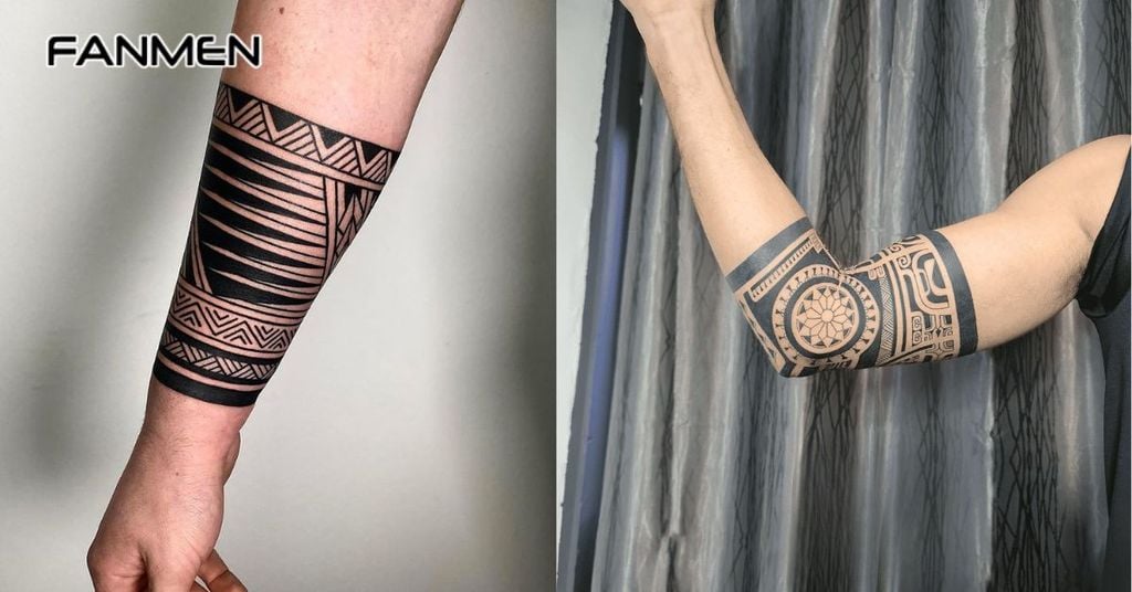Hình xăm hoa văn cánh tay đẹp cho nam 19
