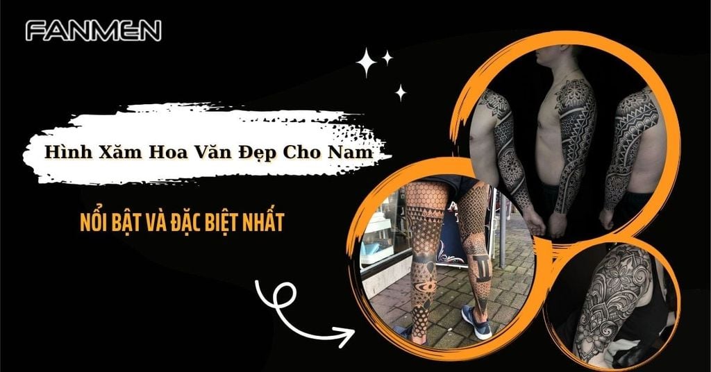 Hình xăm hoa văn văn đẹp cho nam